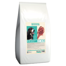 Премиальный сухой корм Statera для собак средних пород с индейкой, говядиной и гречкой (18 кг)