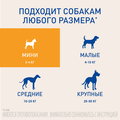 Фронтлайн НексгарД S таблетки жевательные для собак весом от 2 до 4 кг (3 таблетки)