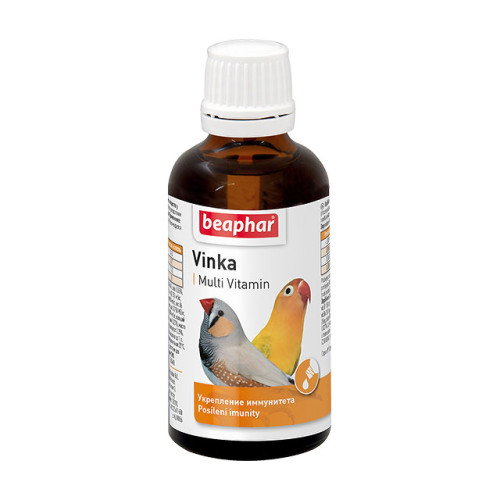 Beaphar Vinka Multi Vitamin мульвитаминный комплекс для птиц, фл. 50 мл