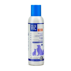 DOCTOR VIC, шампунь с хлоргексидином 4% для кошек и собак, фл. 150 мл