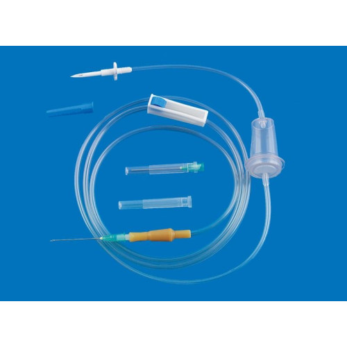 Система инфузионная стерильная с пластиковой иглой 21 G