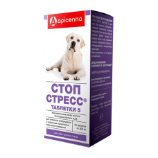 Стоп-стресс для собак крупных пород, табл. 500 мг уп. № 20