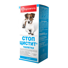 Стоп-цистит, для собак, табл. 200 мг, уп. 20 таблеток