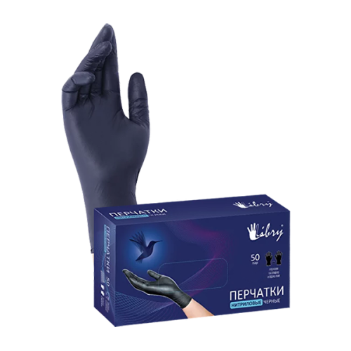 Перчатки Libry нитриловые, 100 шт (50 пар)