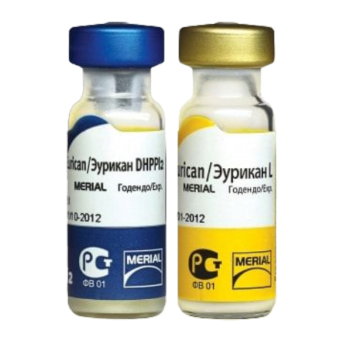 Вакцина Эурикан DHPPi2+L, доза, 2 флакона