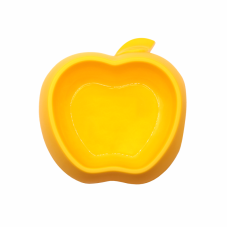 Миска для животных Моськи-Авоськи яблоко 500 мл, желтая