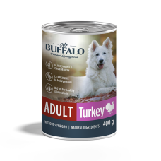 Mr.Buffalo Влажный корм консервы для собак, индейка, 400 г