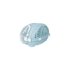 M-PETS Контейнер-переноска Skyline для животных до 10 кг, цвет голубой, 52x40x32 см
