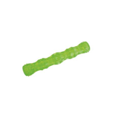 M-PETS Палка-пищалка Squeaky Stick для собак, 27,3х 5 см, цвет зеленый