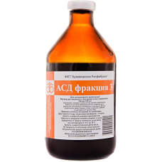 АСД-3 фракция, раствор для наружного и внутриматочного применения, 100 мл