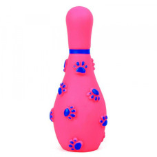 Игрушка для собак виниловая "Кегля", 14x5.5 см