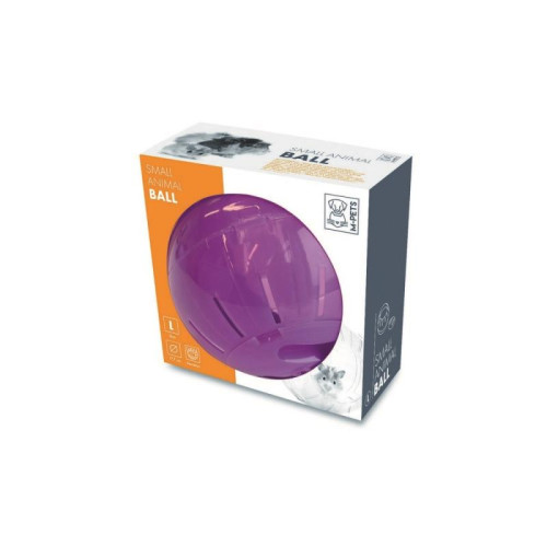 M-PETS Прогулочный шар для хомяков, цвет фиолетовый, 17,7 см