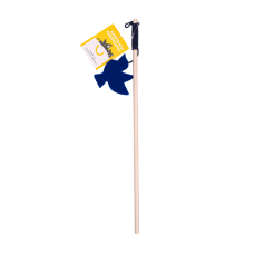 Моськи-Авоськи Игрушка-дразнилка Голубь, на резинке 70 см, синяя