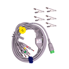 Ветеринарный ЭКГ кабель COMEN на 5 отведений, 12 pin для STAR8000E-V
