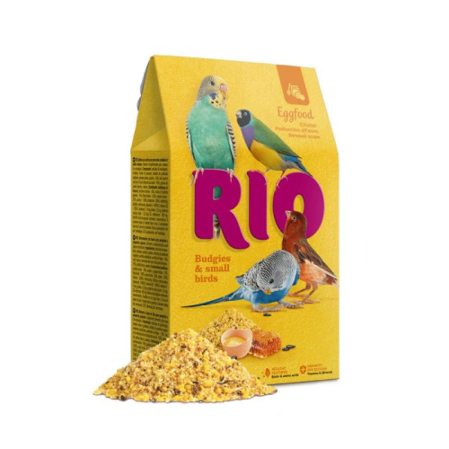 Яичный корм RIO для волнистых попугайчиков и мелких птиц, 250 г
