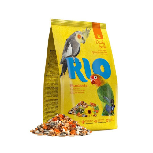 Корм RIO для средних попугаев основной рацион, 1 кг
