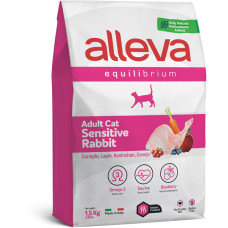 Корм Аллева Эквилибриум Сенситив для взрослых кошек, с кроликом, 1,5 кг