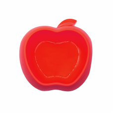 Миска для животных Моськи-Авоськи яблоко 500 мл, красная
