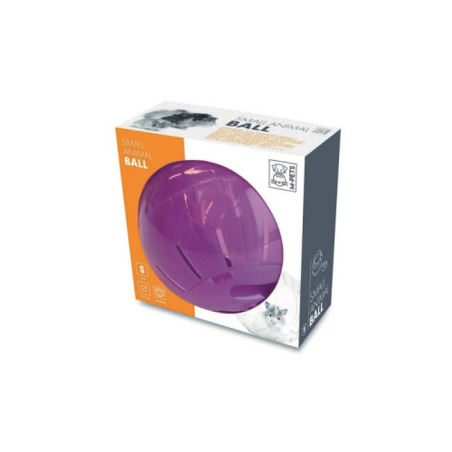 M-PETS Прогулочный шар для хомяков, цвет фиолетовый, 12,7 см