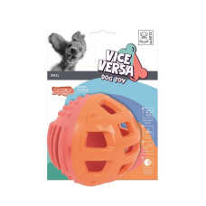M-PETS Мяч для собаки с запахом бекона для лакомств Вайс Верса, диаметр 12.59 см