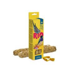 Палочки RIO для волнистых попугайчиков и экзотов с медом, 2х40 г
