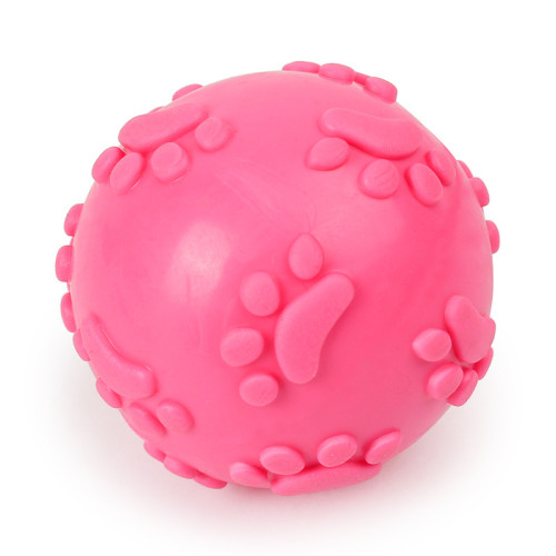 Игрушка резиновая "Мяч лапка", 6 см
