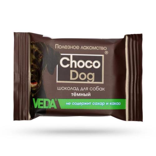 Шоколад темный CHOCO DOG для собак, 15 г