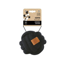 M-PETS Игрушка для собак СОТО мяч 15 см, цвет черный