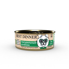 Бест Диннер High Premium консервы для собак, натуральный ягненок,100 г
