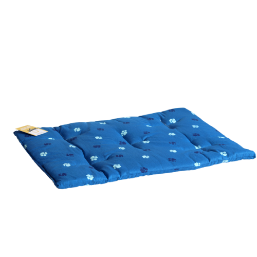 Моськи-Авоськи Подстилка прямоугольная стёганая, 60х42,5х2,5 см, цвет синий