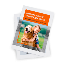 Международный ветеринарный паспорт (свидетельство) о вакцинации собаки