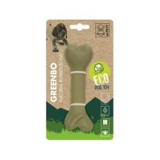 M-PETS Игрушка для собак кость из натурального каучука GREENBO (Гринбо), размер M, 15x4.5x3.5 см