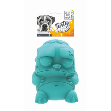 M-PETS Игрушка для собак Зомбик с дозатором угощений, цвет голубой