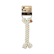 M-PETS Игрушка для собак СОТО косточка 30 см, цвет белый