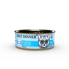 Бест Диннер Renal Exclusive Vet Profi консервы для кошек, ягненок с рисом, 100 г