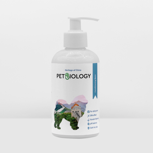 PetBiology Бальзам-кондиционер для собак от колтунов, легкое расчесывание и гладкая шерсть, Китайская деревня, 300 мл (ПЕТБИОЛОДЖИ)
