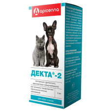 Глазные капли ДЕКТА-2 для кошек и собак, фл.5мл