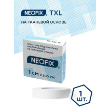 Лейкопластырь катушка на тканевой основе NEOFIX TXL, 1х500см