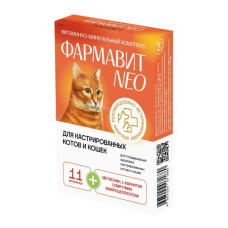 Фармавит NEO витамины для кастрированных котов и кошек, 60табл.