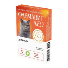 Фармавит NEO витамины для кошек, 60табл.