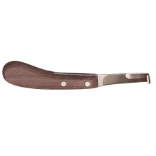 Нож для обработки копыт (левый двусторонний, широкий, лезвие 70мм)