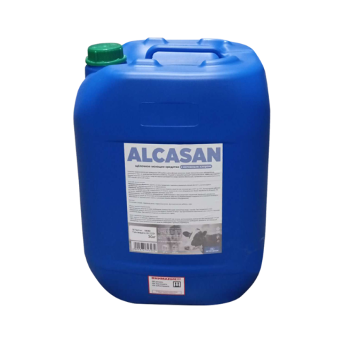 Щелочное моющее средство ALCASAN с активным хлором, 30 кг.