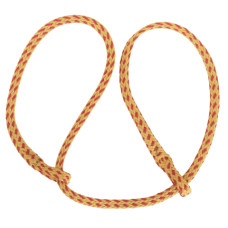 Веревка акушерская 130см нейлон (желт-крас.), 10259 (плоская)
