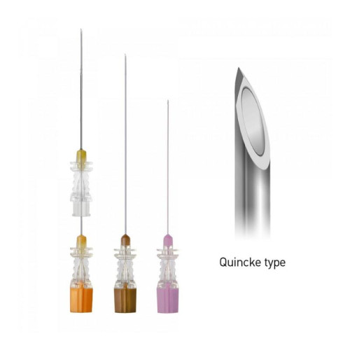 Игла для спинальной анестезии, Quincke (Квинке), 22G×1 1/2” (0.7×40 мм) 1 шт
