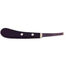 Нож для обработки копыт (левосторонний, узкий, лезвие 65мм)