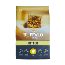 Mr.Buffalo Сухой корм для котят, с курицей, 400 г