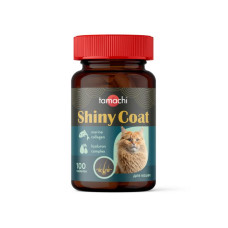 Tamachi Shiny Coat (Шайни Коат) Блестящая шерсть, витамины для кошек, таблетки, № 100