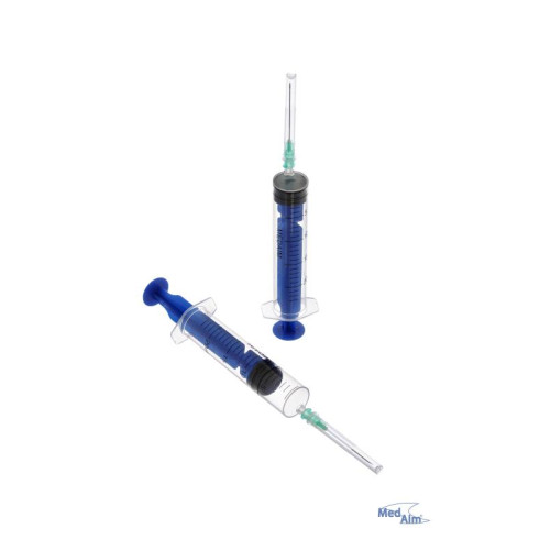 Шприц одноразовый 20 мл 3-х компонентный MedAim с иглой 21G 0,8х40 мм, 50 шт.