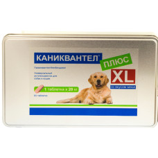 Каниквантел Плюс XL 1 таб/20 кг, таблетки, №60