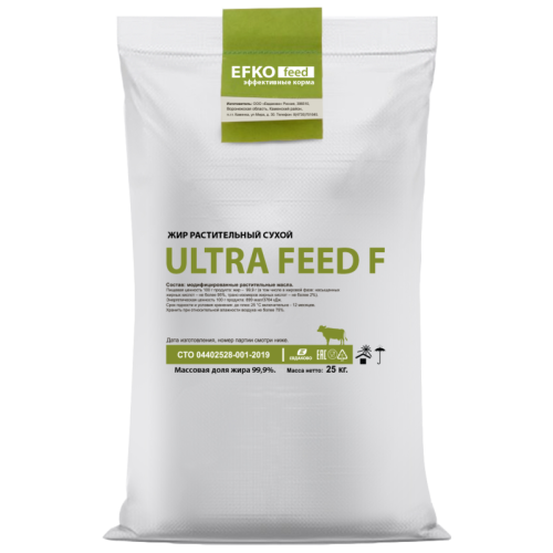 Кормовая добавка ULTRA FEED F (пальмовый жир), мешок 25 кг